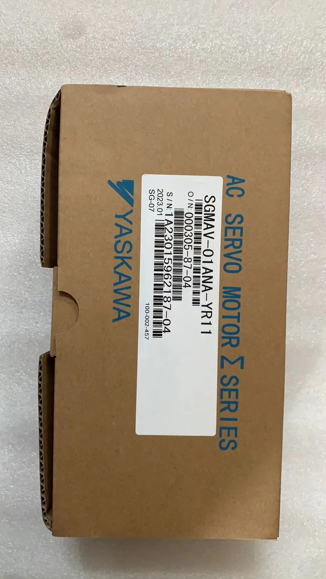 Imagem -02 - Servo Motor Brand New Sgmav01ana-yr11