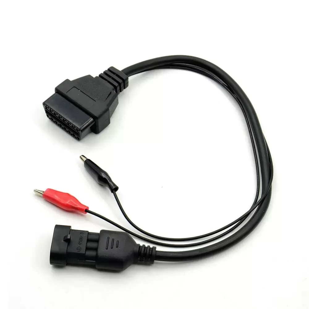 Per Fiat/Alfa/Lancia 3 Pin a 16 Pin OBD OBD2 Adattatore del Connettore Auto Cavo Per Fiat 3pin Cavo Diagnostico Femmina