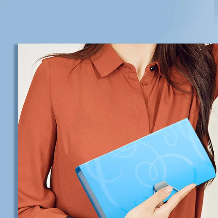 A6 Money Budget Storage Folder Collect Album Card Book Photo Organizer Expanding Wallet Organ Bag Data File Pouch Family Folder