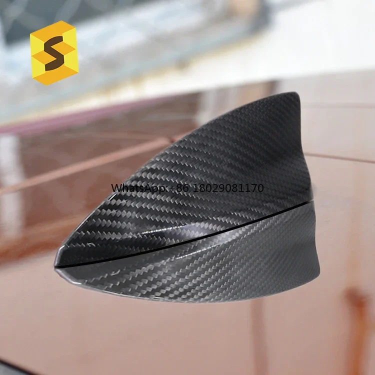 W-KDLK-109 Roof Antenna Frame Decal Cover Trim Antenna Carbon Fiber Camaro Shark Fin For Chevrolet (2016-2019) Malibu XT4 XT5