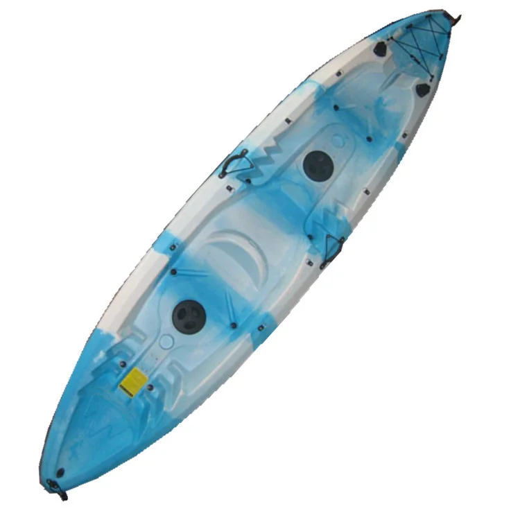 

Double plastic kayak, double fishing boat, hard boat, family boat