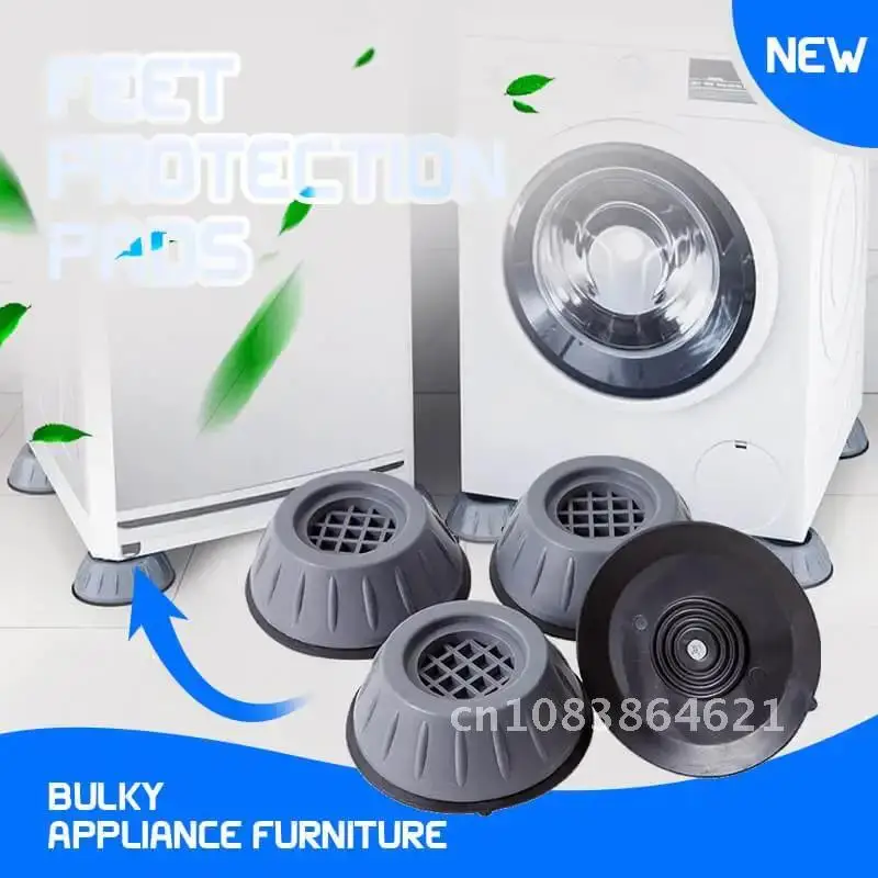 

Furniture Heavy Duty Non Slip Protection Pads for Bulky Appliance Feet Acessories Antivibration Floor Protect Dryer Pad
