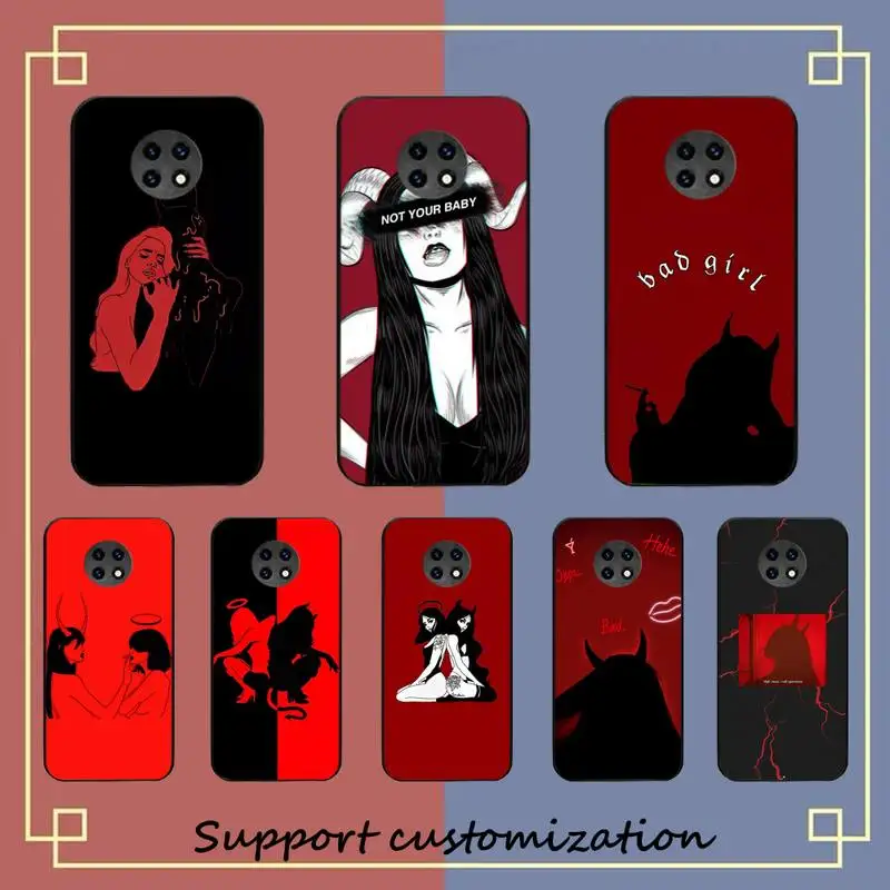 Sexy Devil Woman Phone Case for Redmi Note 8 7 9 4 6 pro max T X 5A 3 10 lite pro