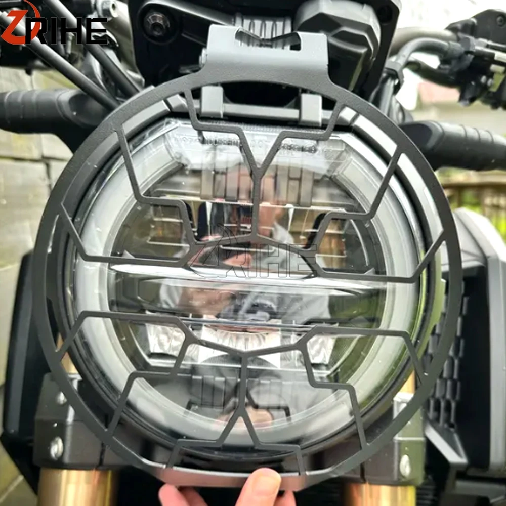 

2018 2019 2020 2021 2022 2023 Headlight Head Light Guard Protector Cover Protection motorcycle for HONDA CB650R CB 650 R CB 650R