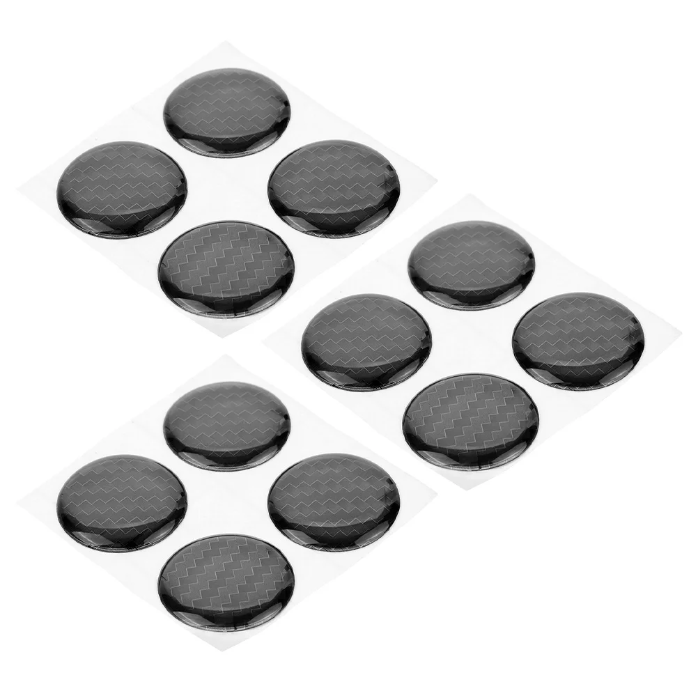 

12pcs Car Door Keyhole Cover Stickers Universal Protective Caps Decorative Covers For Car Door Entry Guard Waterproof