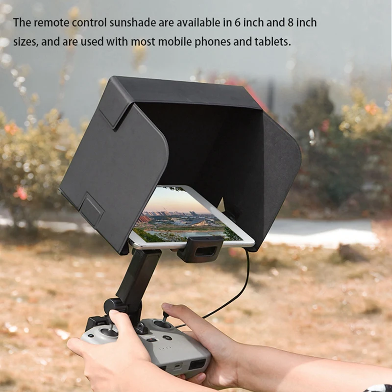 Remote Control Sun Hood For MINI 3 PRO Sun Hood Folding Sunshade Phone Holder Drone Accessories