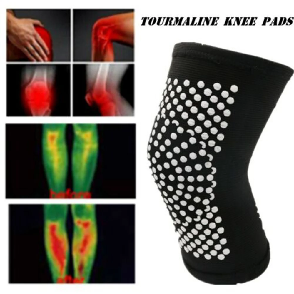 Tourmaline Pain Relief Injury Recovery Arthritis Joint Knee Pads Warm Knee Brace Self Heating Support Knee Pads