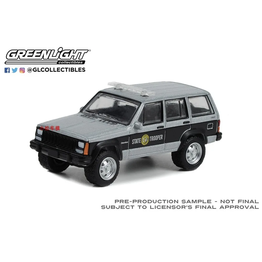 

1:64 1995 годы Jeep Cherokee, Северная Каролина, шоссе, полицейская расширенная модель автомобиля, коллекционные предметы