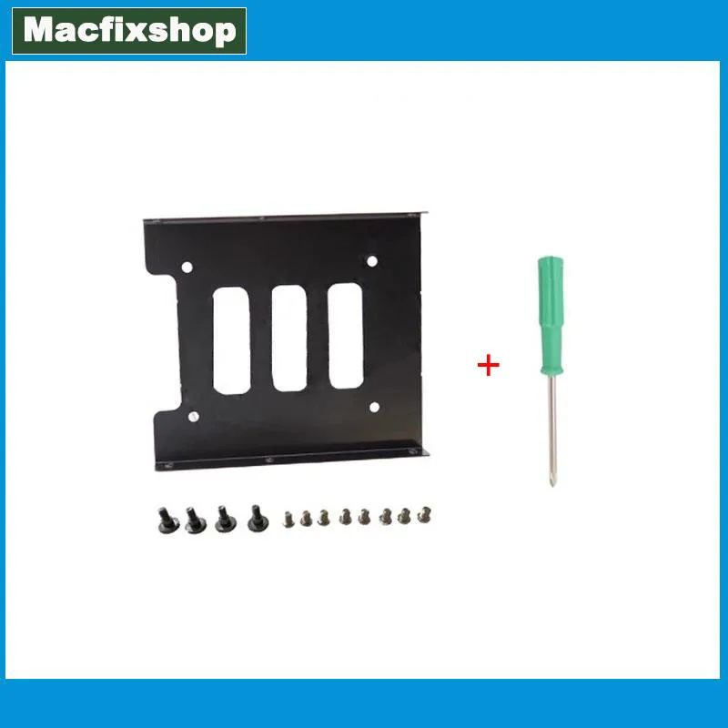 

2.5 Inch to 3.5 Inch SSD HDD Holder Metal Mounting Adapter Bracket For imac PC Computer Enclosure Dock Hard Disk Drive Screws