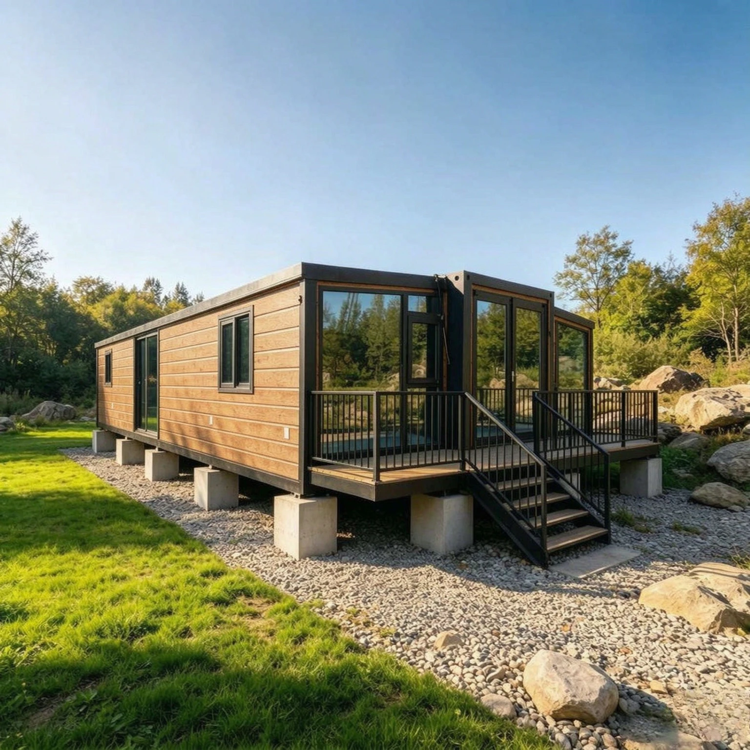 Vacation Room Expandable Container House Mobile Prefab Tiny Home Prefabricated House Emergency Disaster Relief Housing Cabins