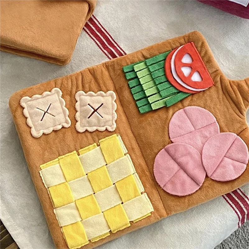 ^ وصول Snuffle حصيرة لغز أفخم الكلب تغذية السلطانية الغذاء موزع للكلاب الصغيرة المتوسطة كلب يعامل الوسادة #2