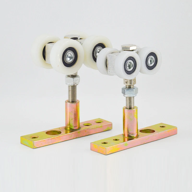 

1PCS Kitchen Living Room Folding Door Silent Hanging Wheel Hotel Bathroom Cloakroom Hanging Rail Pulley Hardware Accessories