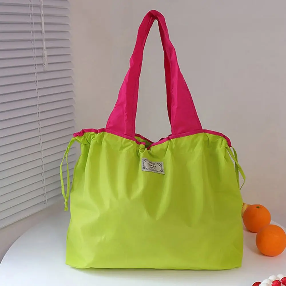 

Wash Bag Underarm Bag Letter Mommy Bag Large Capacity Foldable Storage Bag Women Shopping Bag Korean Shoulder Bags Solid Color
