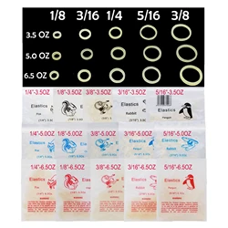 10Bags/1000Pcs Dental Orthodontic Elastics Latex Rubber Bands Rabbit Fox 3.5OZ 5.0OZ 6.5OZ 1/4 1/8 3/8 3/16 5/16 Use For Bracket