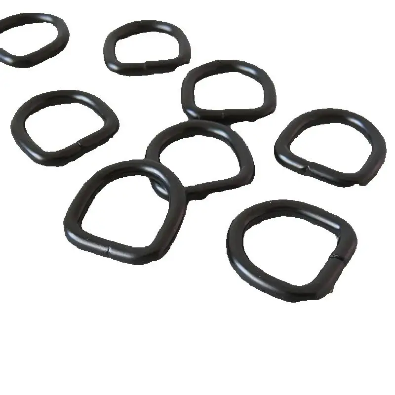 

10 шт./лот, 10 мм, 12 мм, металлическое кольцо D, пряжка, фурнитура, сделай сам, ошейник для кошек и собак, сумка, ремни, петля для ремня, застежка, аксессуар для швейного рюкзака