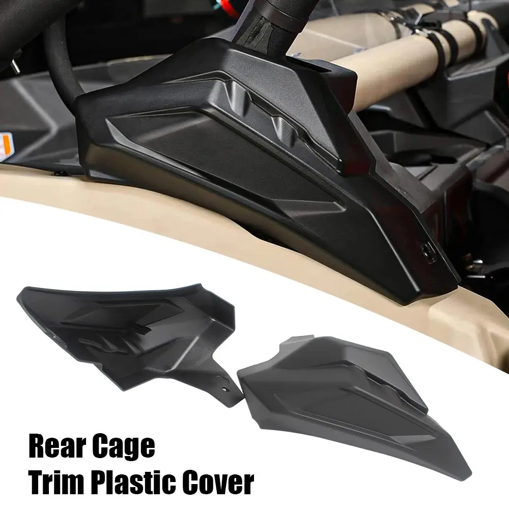 1 Pair Rear Cage Trim Cover ABS Guard Panel For Can-Am Maverick X3 Max 900 Turbo R X DS RC MR RS 2017-later UTV Accessories
