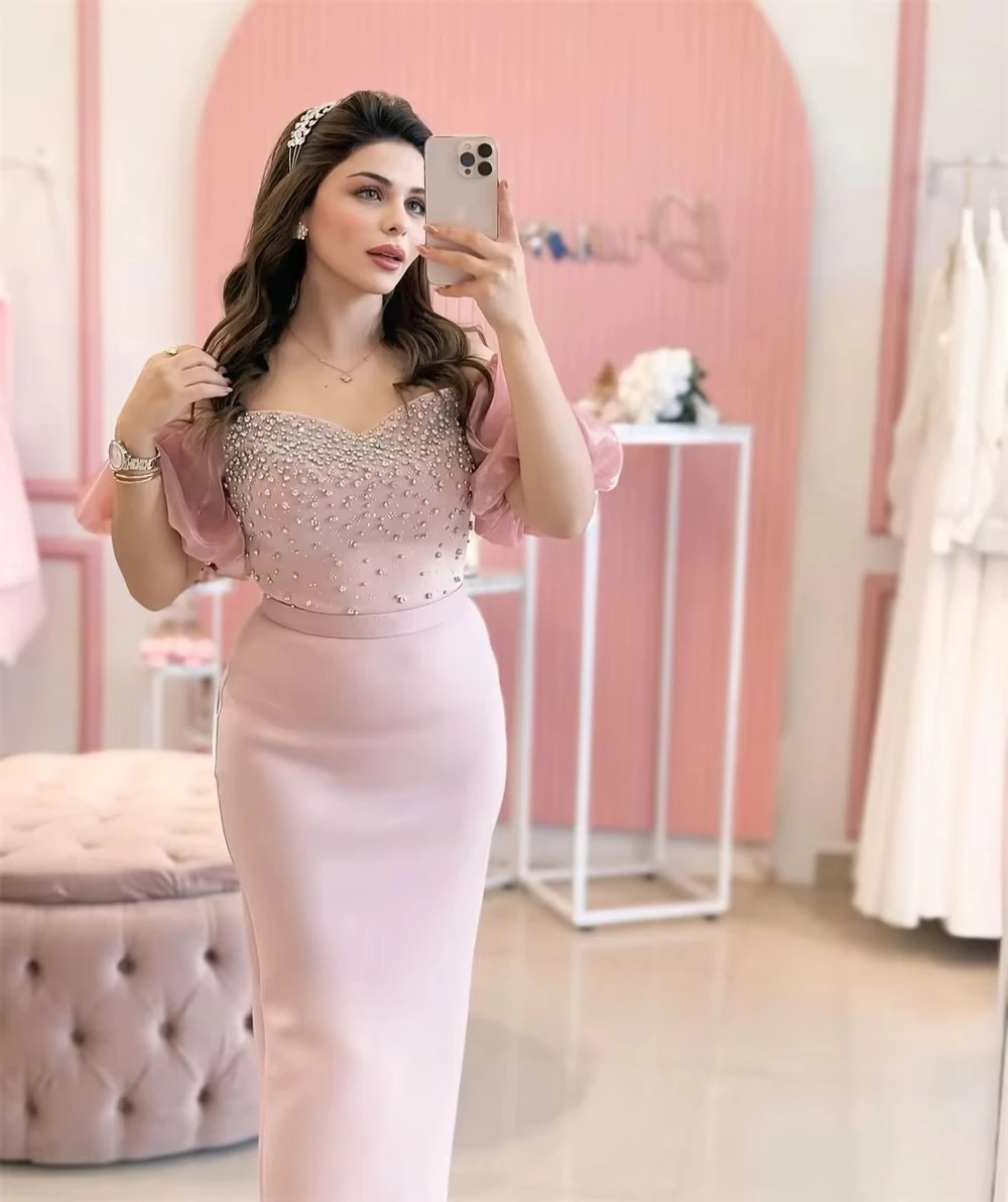 Nicole Maßgeschneidertes Abendkleid, quadratische Führerkleider für besondere Anlässe, Partykleid für die Hochzeit, Linie A, Ballkleider aus Satinstoff