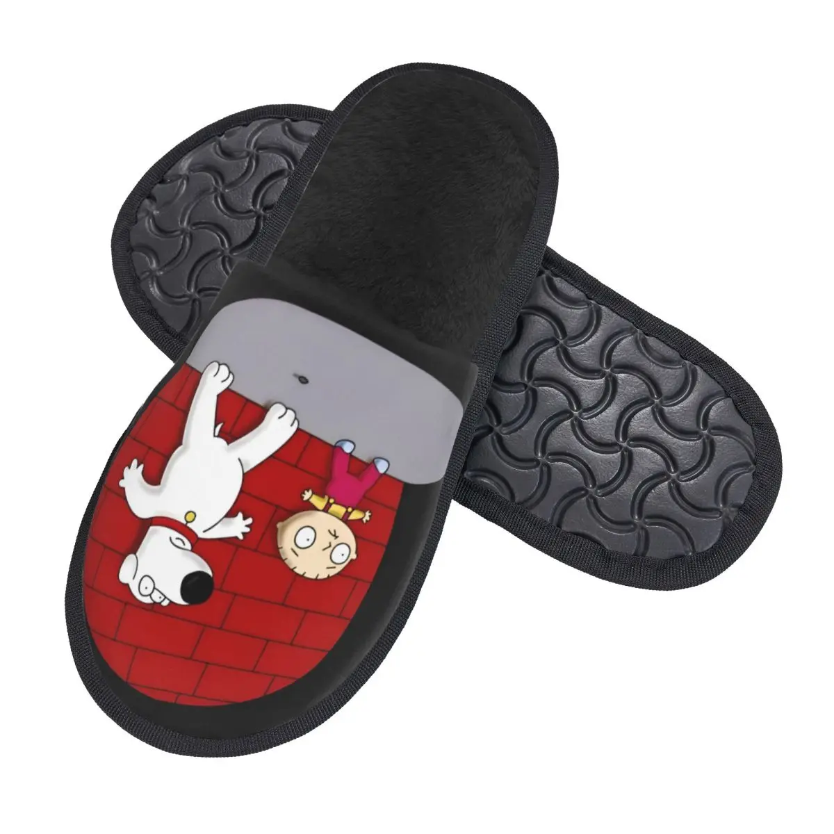 Custom Families Comfy Scuff With Memory Foam Slippers Women Stewie Hotel House Shoes