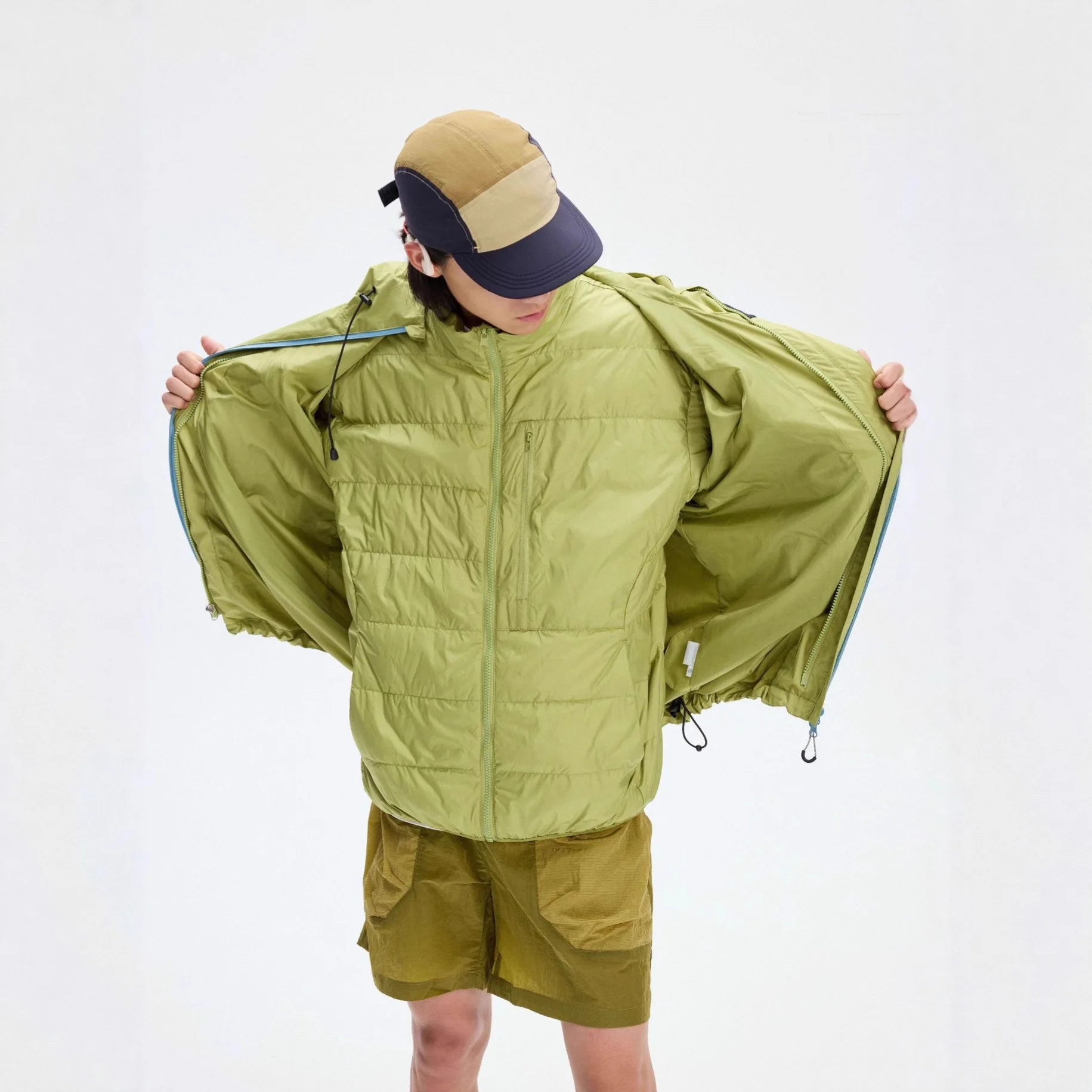 Giacca da esterno impermeabile 3 in 1 per uomo donna staccabile piumino d'anatra interno coppia sportiva cappotti da trekking piumino da uomo JK-135