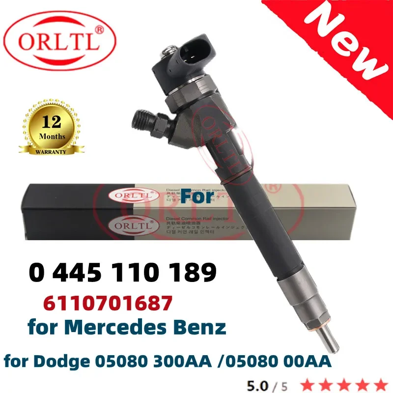 

0445110189 New Diesel Genuine Fuel Injector 0 445 110 189 For FORCE MOTORS For MERCEDES-BENZ Engine TD 2200 6110701687