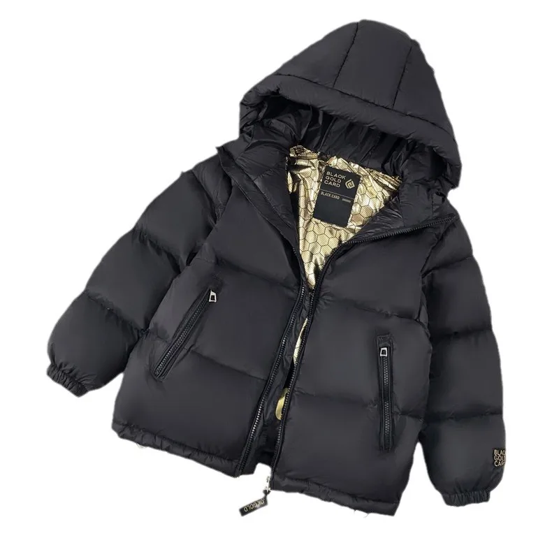 Medium to large children's down jackets