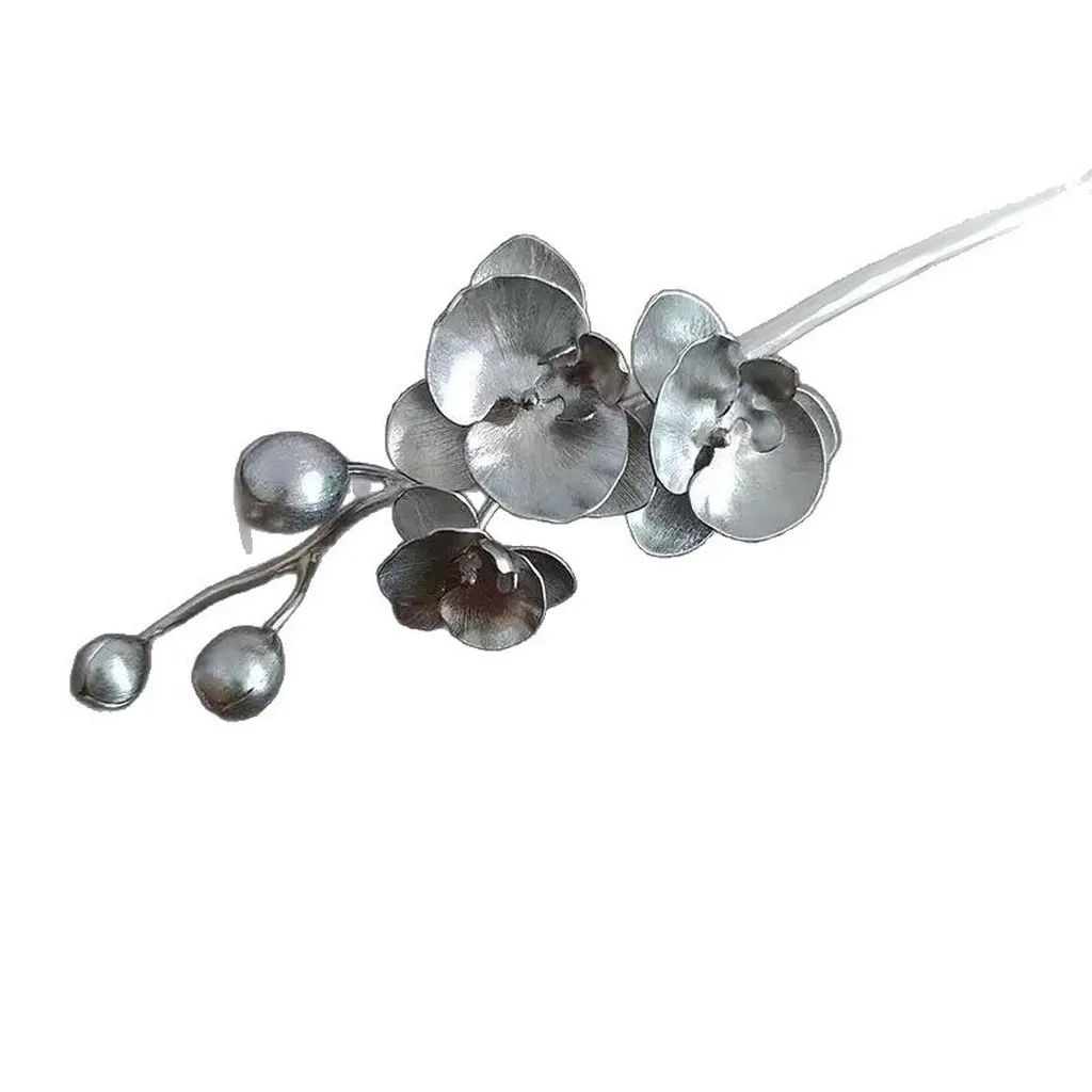 Hair Jewelry Electroplated Orchid Hair Pin Vintage Hair Pin Retro For Casual Commute Chinese Themed Events Birthday Gift