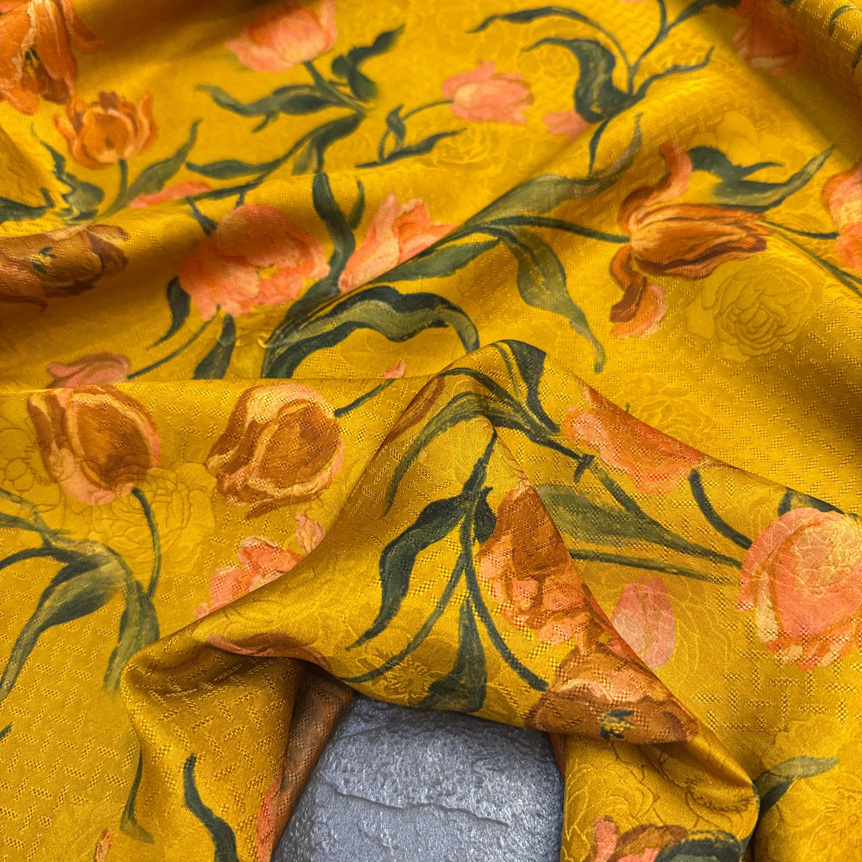 Tela de Seda Hualuo con Estamp - Silk Blouse reseña y precio