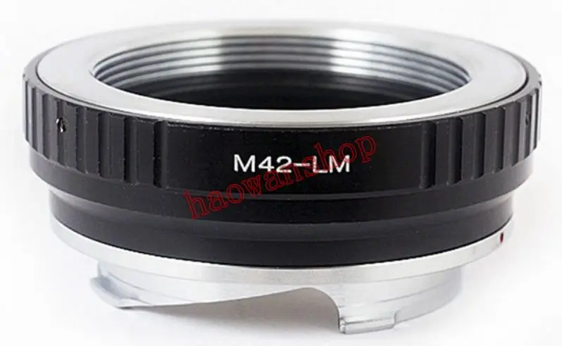 M42-LM adapter ring fro M42 42 Carl Zeiss lens to Leica M L/M M9 M8 M7 M6 M5 m3 m2 M-P camera Ricoh GXR-M TECHART LM-EA7