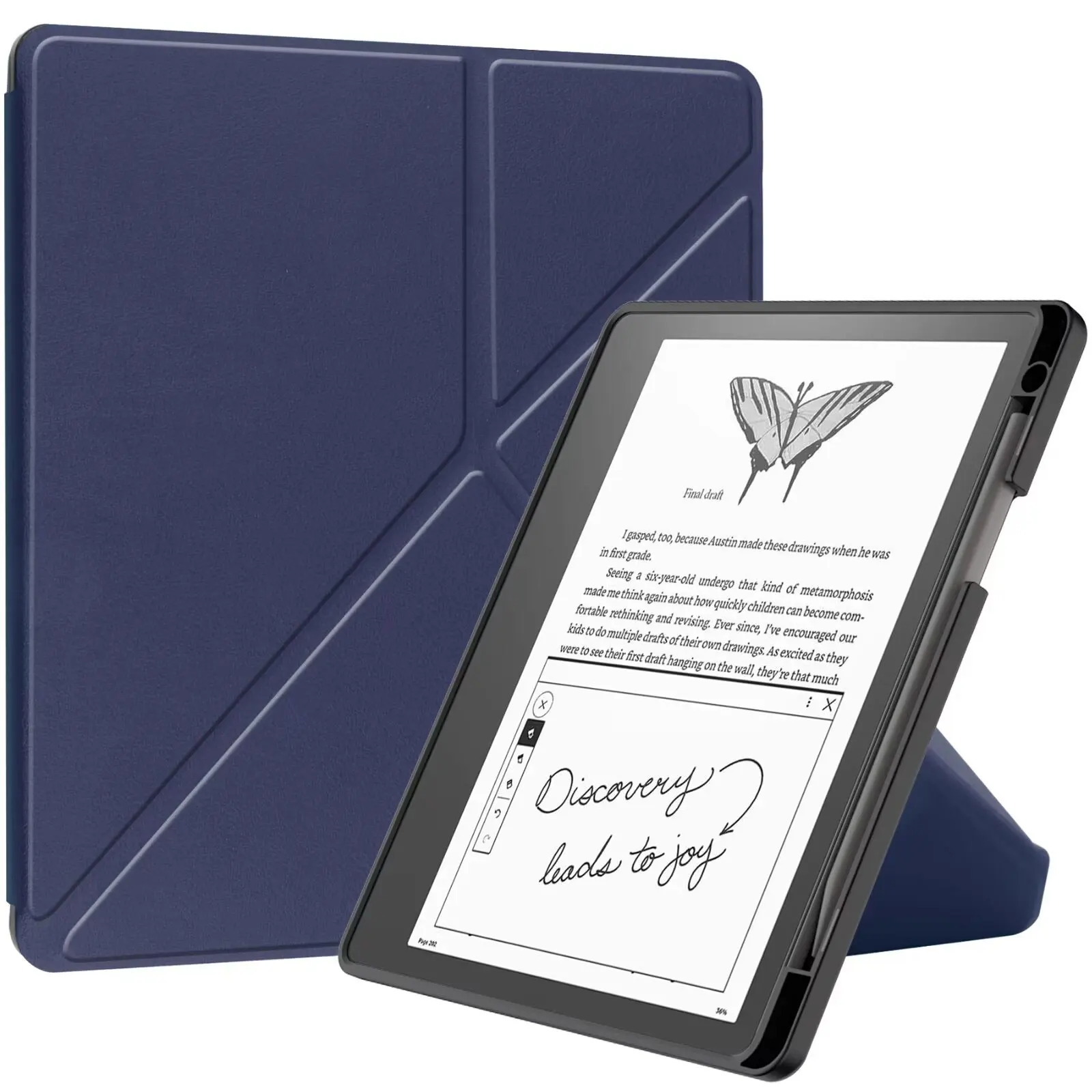 

For Kindle Scribe 1st Gen 2024 2022 Case 10.2-inch Smart Auto Sleep Wake Protective Stand Cover Shell Funda Tablet Coque