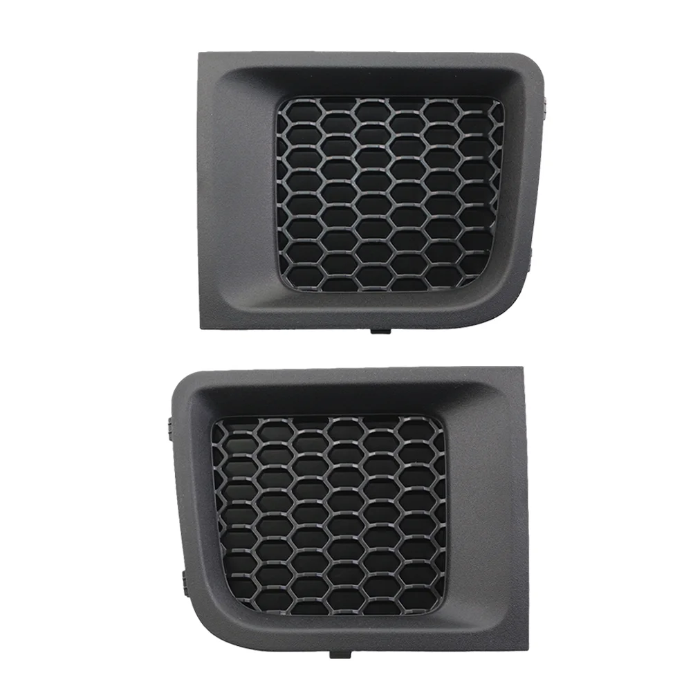 2 Pcs Car Accesories Lower Grille Baffle Cover Bumper Accessories Front Bezel Geill Abs