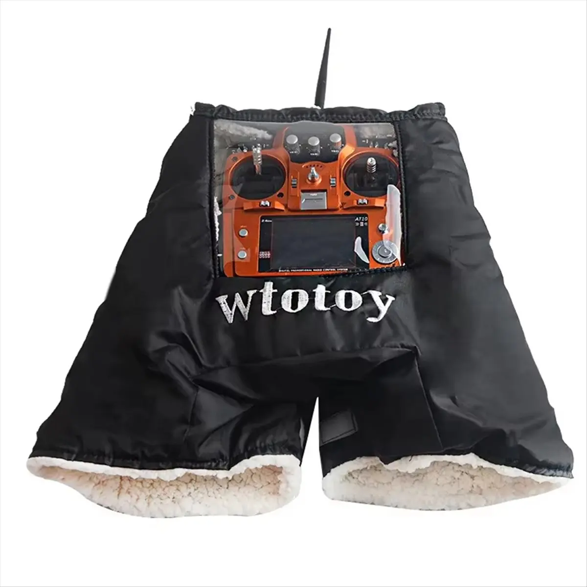 Guantes Térmicos para Control Remoto AIMA FPV AT10II AT9S, Cubierta Protectora para Transmisor, Protector de Manos para Invierno y Exteriores, para Drones
