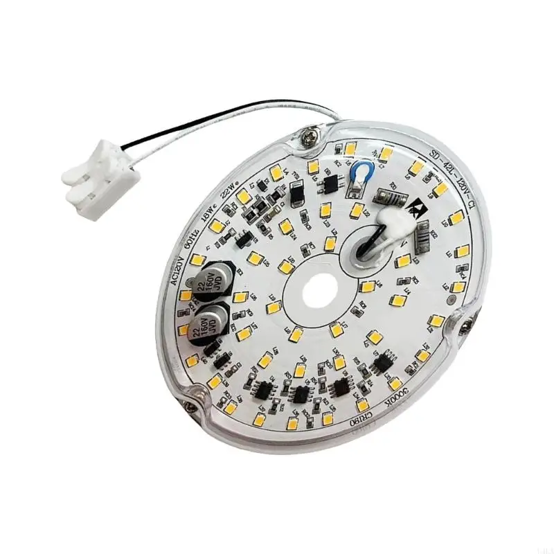 U4LA 120V 18W LED Ceiling Fan Light Dimmable LED Retrofits Light Board Panel Ceiling Flush Light Replacement Panel Enduring