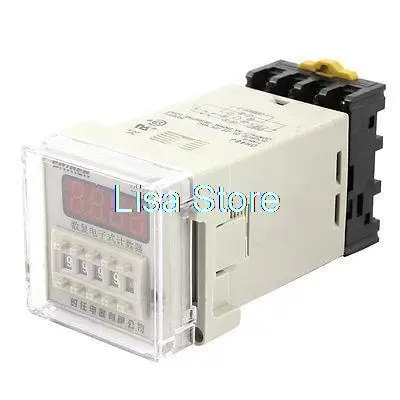 Repair Part DH48J-8 AC/DC 24V 50/60Hz 1-9999 Digital Counter Relay w Base