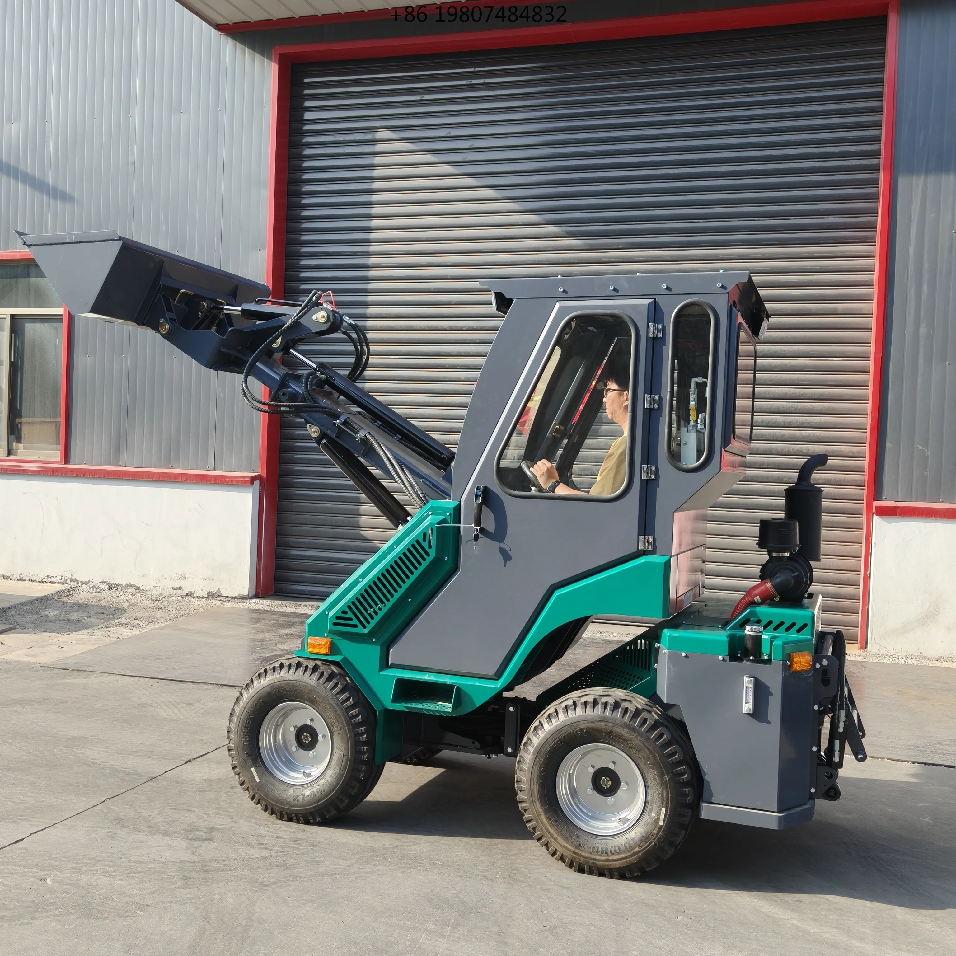 Telescopic Boom Loader, New Design Multi-function, Simple Operation, Suitable for Farm/Garden/Stable, Aliexpress Popular