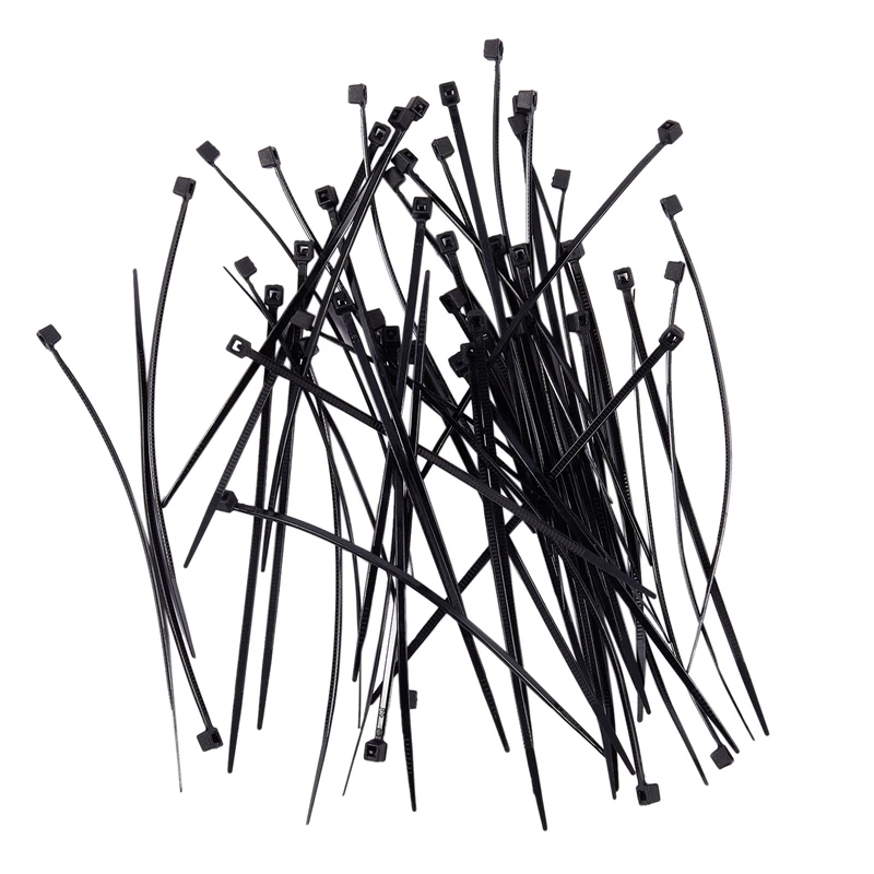 ●Cable ties INDUSTRIAL QUALITY Cable ties: 100x2.5mm Color: black Quantity: 50 pieces-ABFB