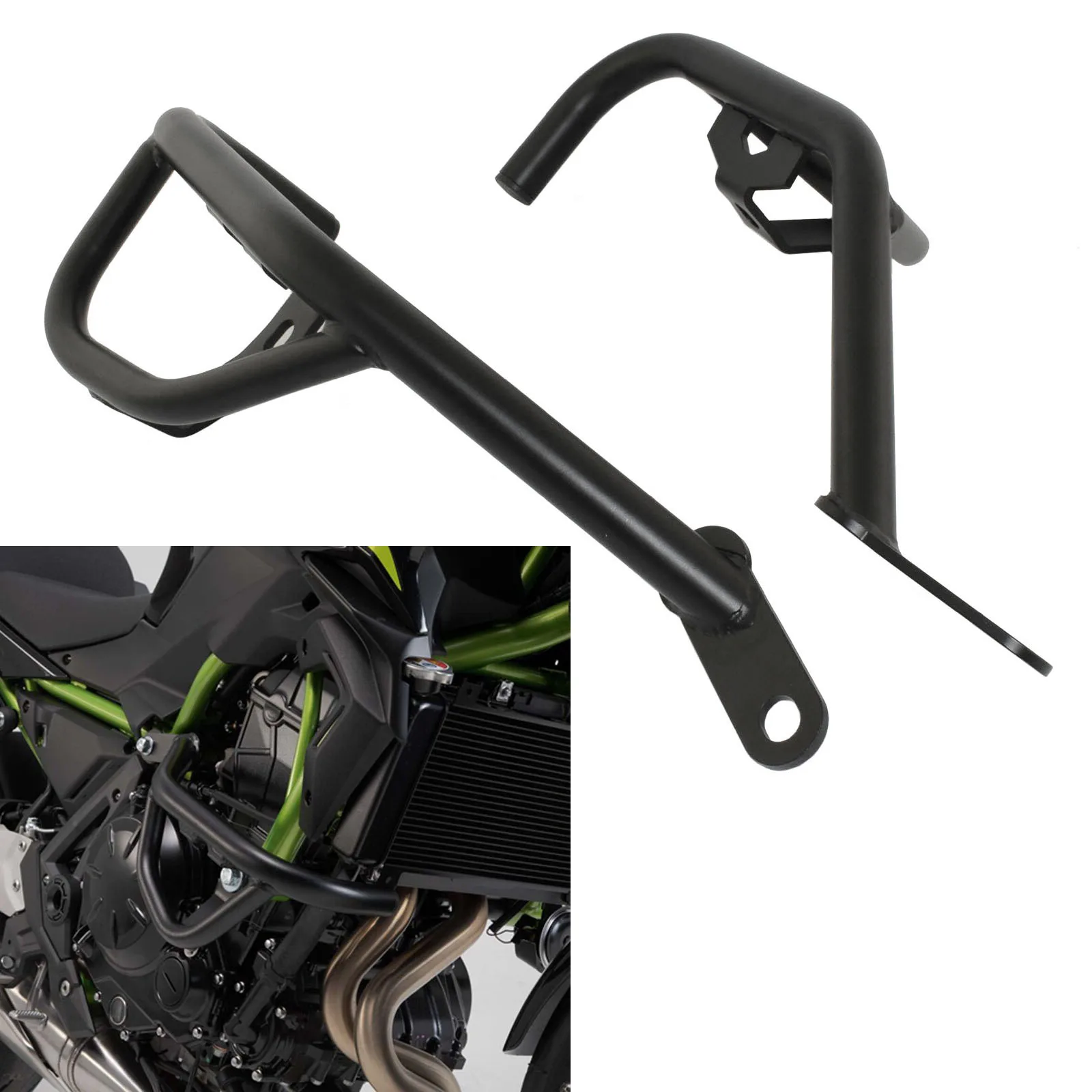 

WAASE Motorcycle Engine Guards Bumper Crash Bar Protector For KAWASAKI Z650 Z650RS ZR650 ER650 2017 2018 2019 2020 2021 2022