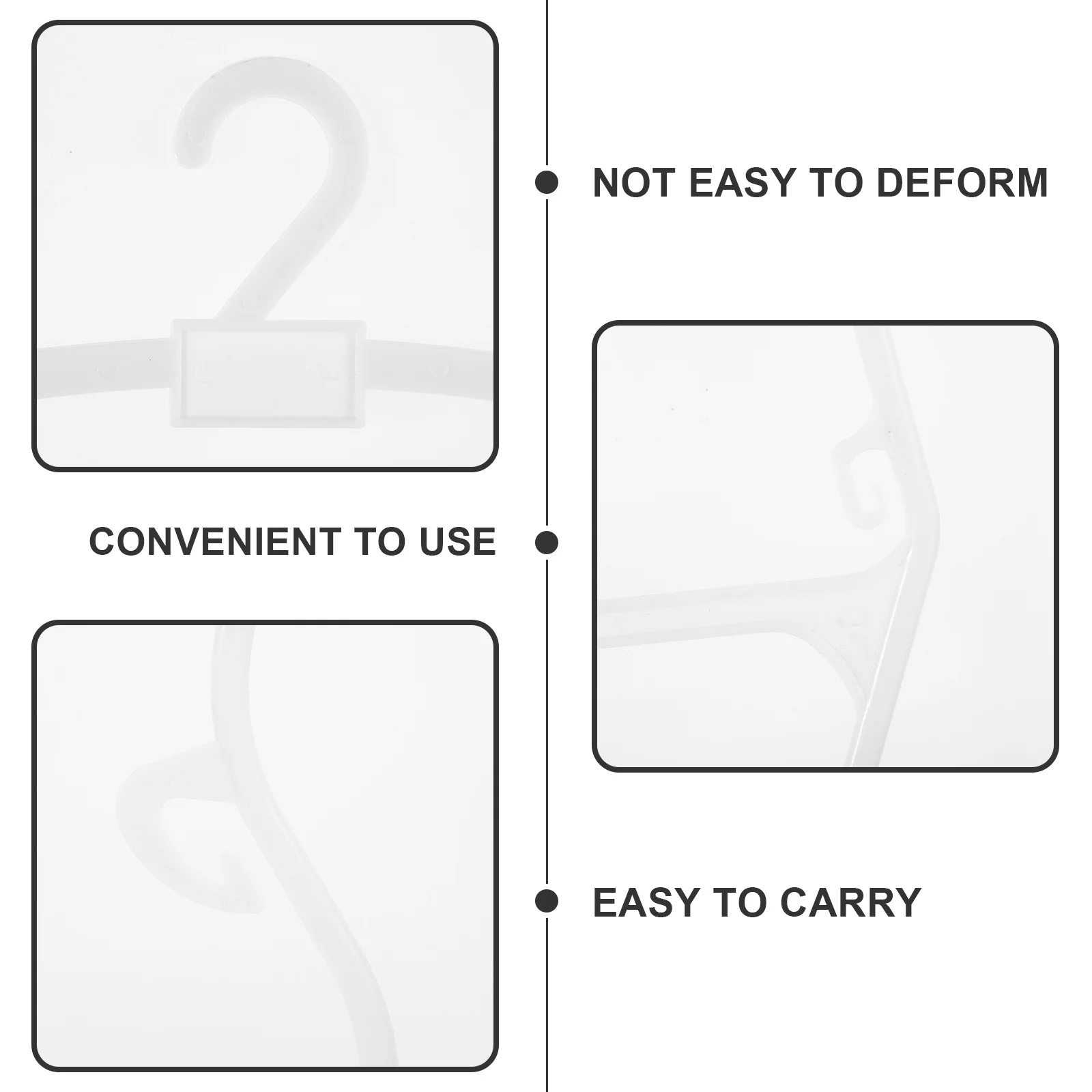 

5Pcs Swimsuit Hanger Plastic Swimwear Display Hanger Swimwear Organizer Clothes Shop Clothes Hangers