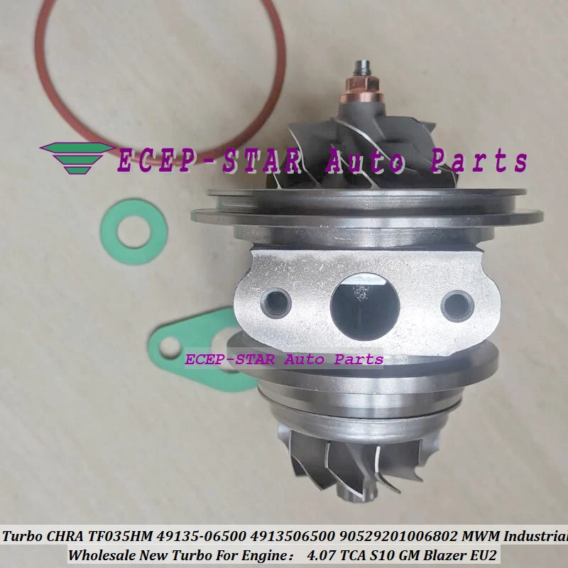 Turbo Cartridge CHRA TF035HM 49135-06500 4913506500 90529201006802 49135 06500 For MWM Industrial 4.07TCA S10 For GM Blazer EUR2