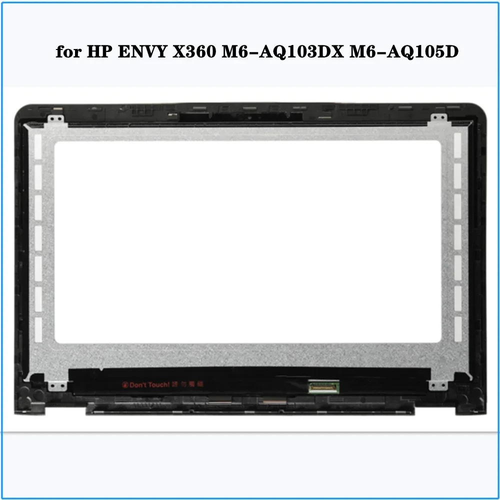 ل HP ENVY X360 M6-AQ103DX M6-AQ105DX 15.6 بوصة FHD LCD تعمل باللمس الجزء العلوي الجمعية الكاملة 1920x1080 FHD 30 دبابيس