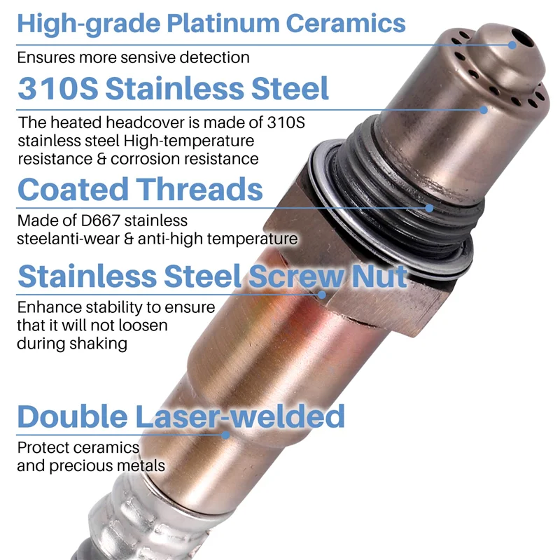 

52Mm Air Fuel Ratio Gauge LED Digital Display With Narrowband O2 Oxygen Sensor Car Gauge For 12V Car Racing Gauge