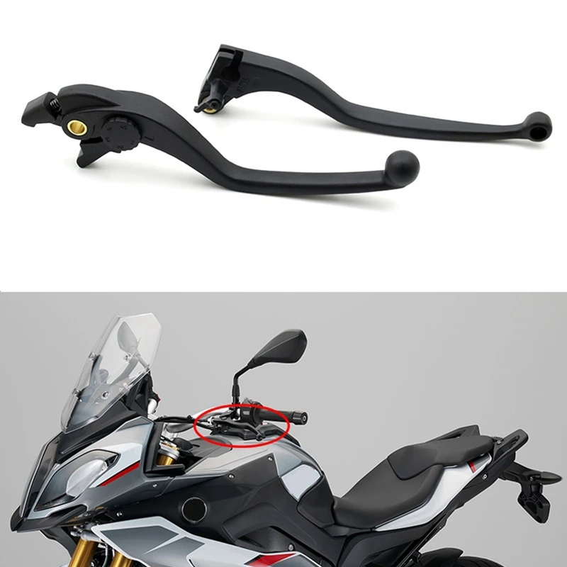 Motorcycle Brake Clutch Levers Black Motorcycle Brake Clutch Levers For BMW S1000XR S1000 XR S 1000XR 2014-2018 2015 2016 2017