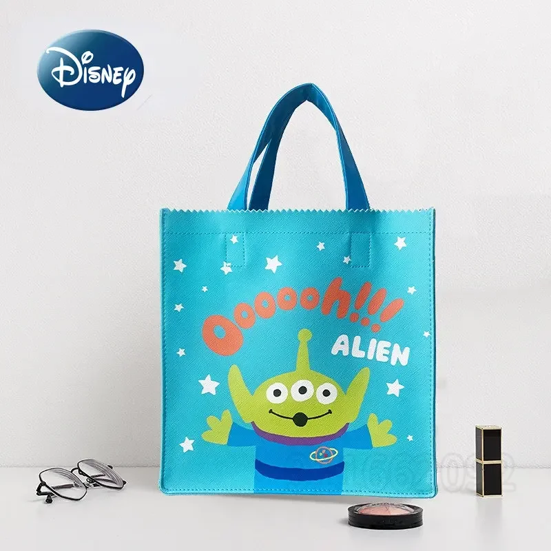 Disney New Women's Handbag Luxury Brand Original Fashion Women's Shoulder Bag Cartoon Cute Tote Bag High Quality Large Capacity