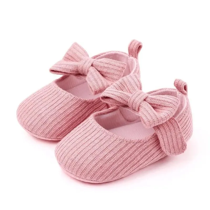 Baby Girl Walking Shoes Princess Shoes Little Baby Soft Bottom Anti Drop Girls Toddler Shoes 0-13 Months