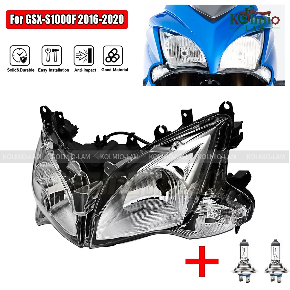 Fit for 2016 - 2020 GSXS1000F GSX-S1000F Motorcycle Headlight Headlamp Assembly GSX-S 1000 GSXS1000 FA 2017 2018 2019 Head light