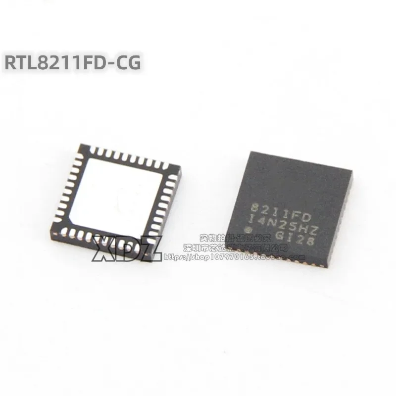 

5 шт./лот RTL8211FD-CG RTL8211FD L8211FD QFN-40 посылка оригинальный чип приемопередатчика Ethernet