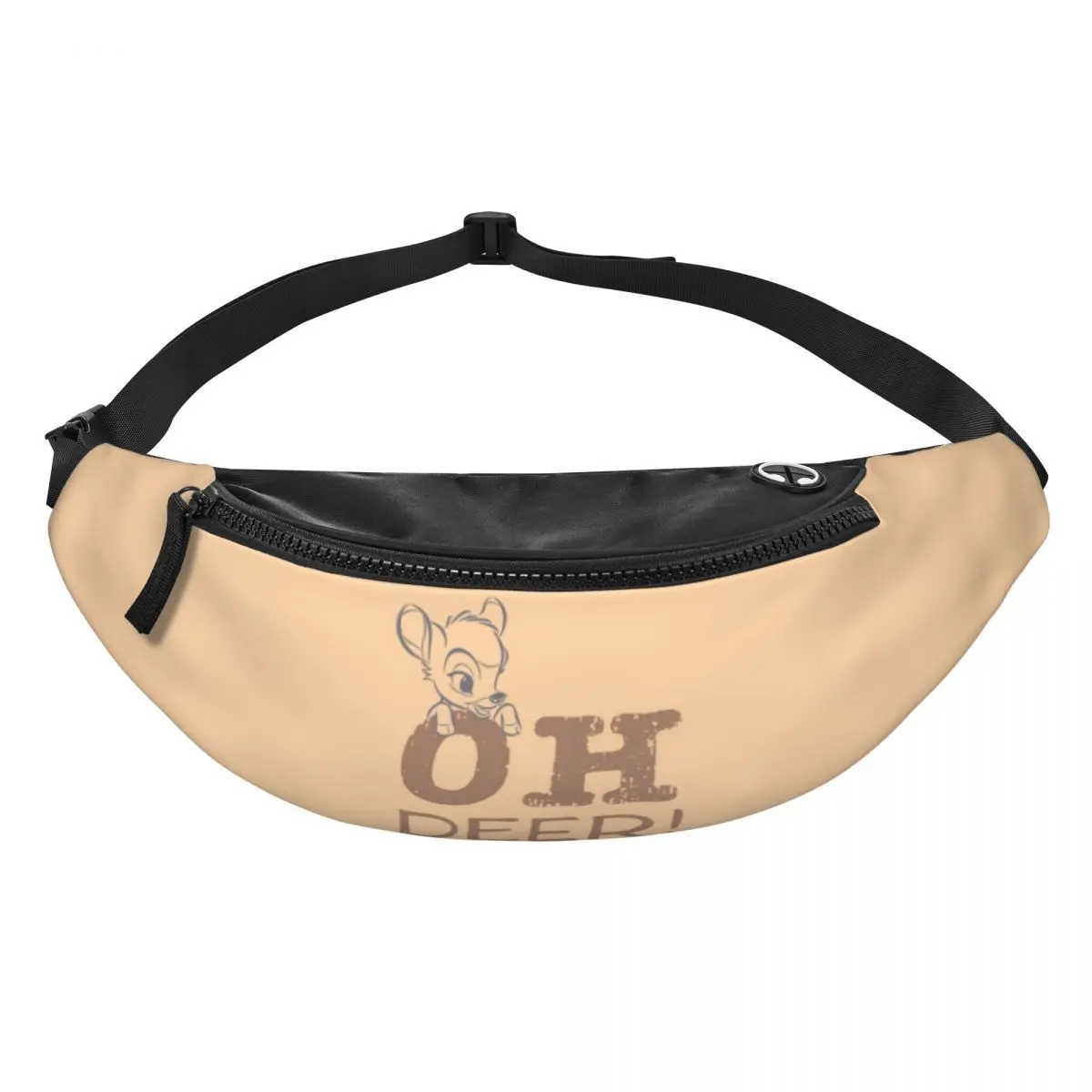 

Поясная сумка Custom B-Bambies Anime для женщин и мужчин, модная сумка через плечо для путешествий, велоспорта, телефона и денег