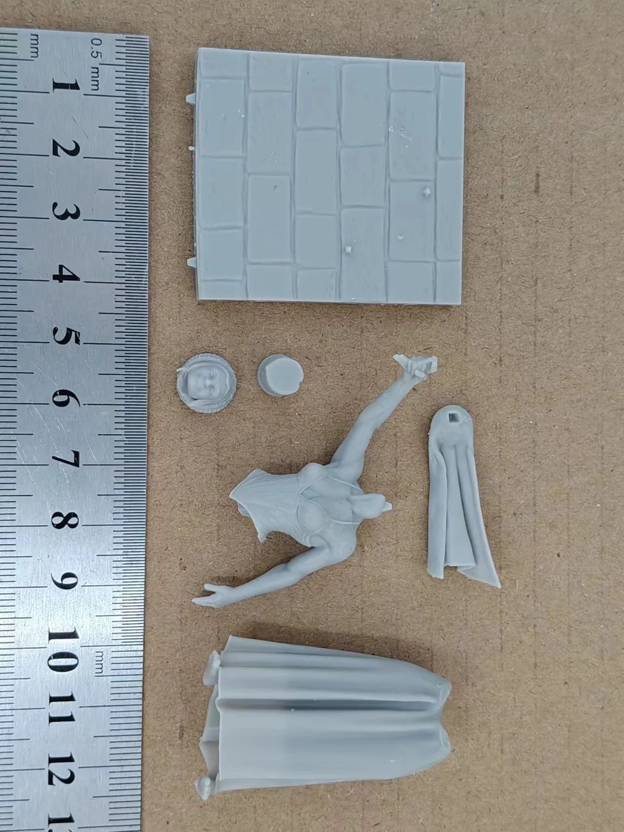 1/24 Schaal Hars beeldje Pauline Nsfw DIY twee versies Model Kit Ongemonteerd Ongeverfd Sculptuur speelgoed