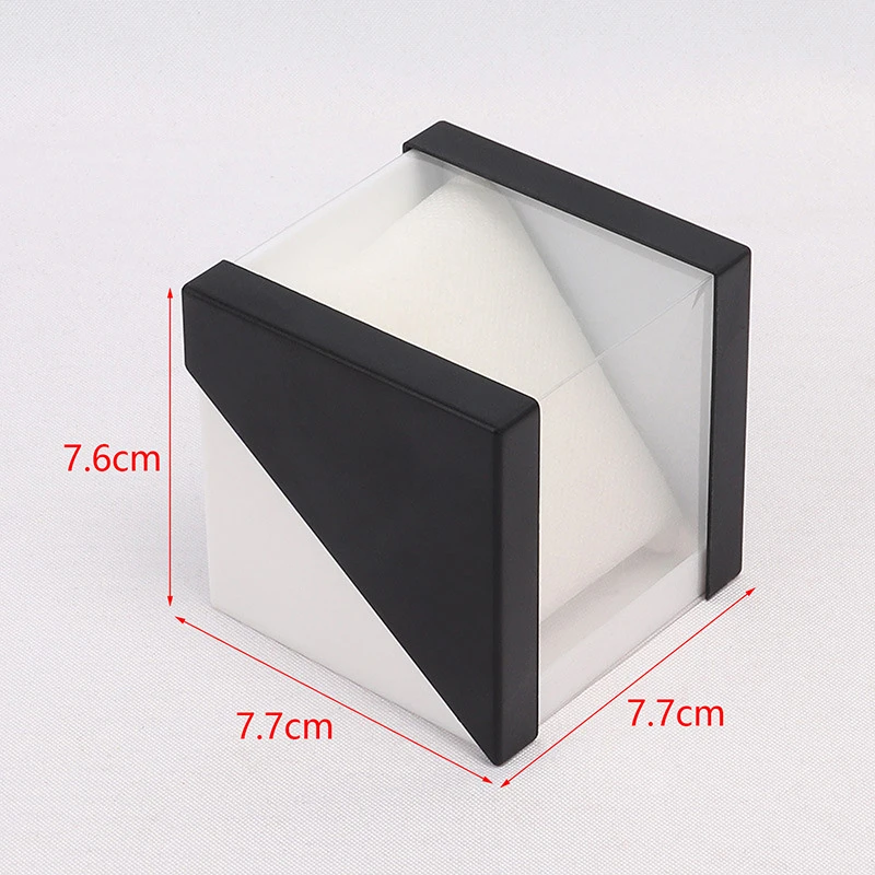 Creative Portable Watch Storage Box Watch Display Box For Women Men Travel Storage Box Plastic Transparent Jewelry Display Case