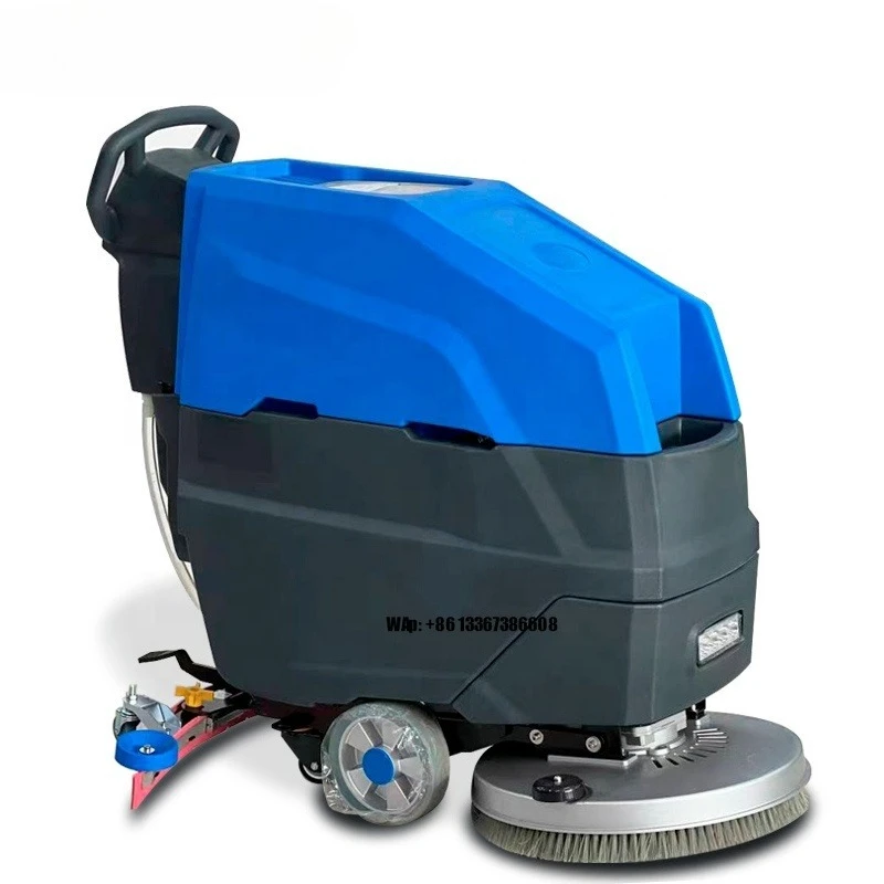 F530 جديد الصناعية التجارية 24 فولت بطارية تعمل بالطاقة اليد دفع الطابق غسالة تنظيف مجفف الأرضيات #1