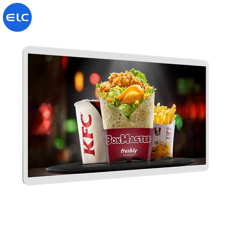 

Wall Mounting 24 Inch Touch Screen Android 12 Optional NFC 4G Advertising Display Digital Signage